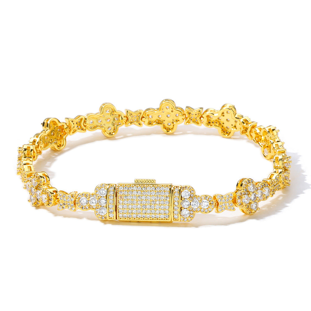 Cuban Cross Bracelet